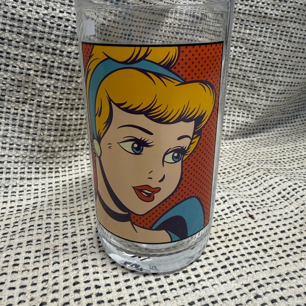 ✨3/$30 Zak! Disney Princess Cinderella It's Like A Dream 15oz Glass Tumbler